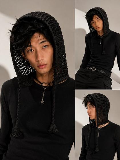 The Soft Riot Hood — Charcoal · Him