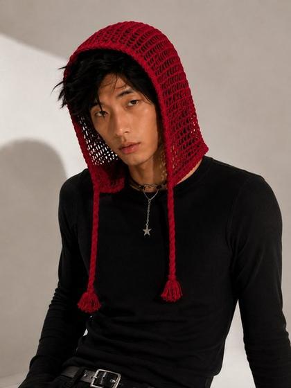 The Soft Riot Hood — Cherry Red
